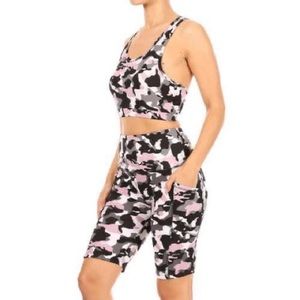 Women's Athletic Camo Shorts